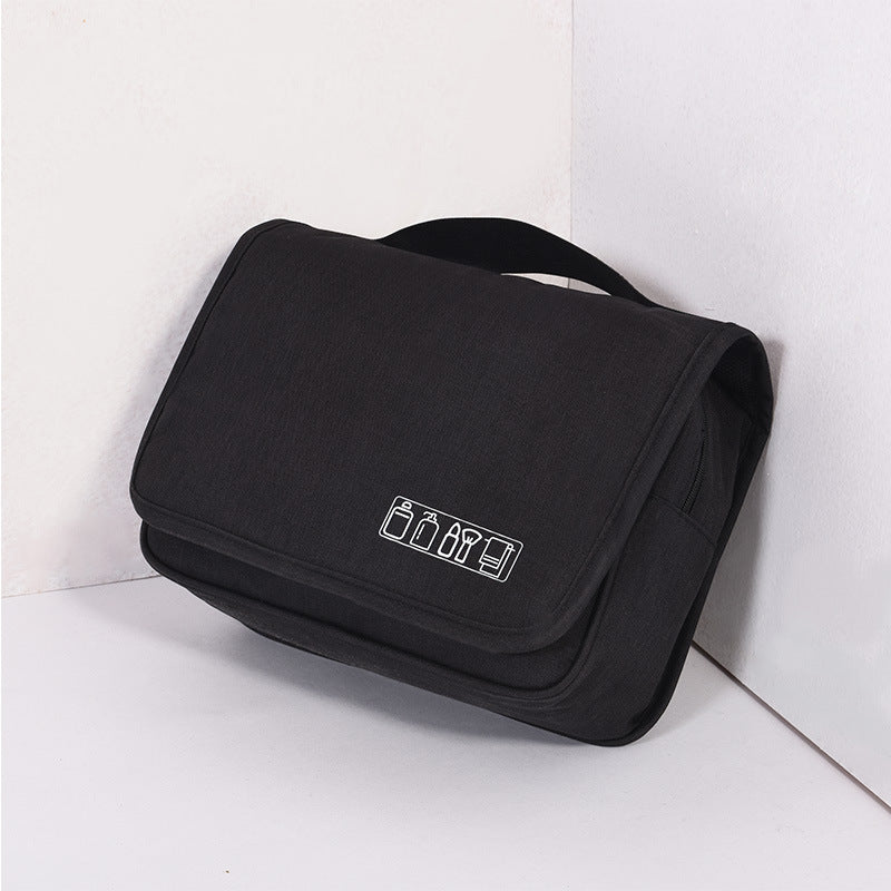 Travel Hanging Toiletry Bag Travel Kit Shaving Bag Waterproof Large Makeup Bag Wash Bag Organizer Cosmetic Case Puffy Bag Organizer Carry-On Travel Accessories (3)
