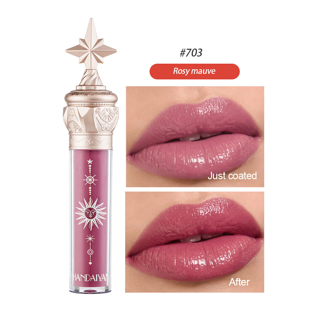 Lip Gloss Lipstick Gloss Film Glaze (6)