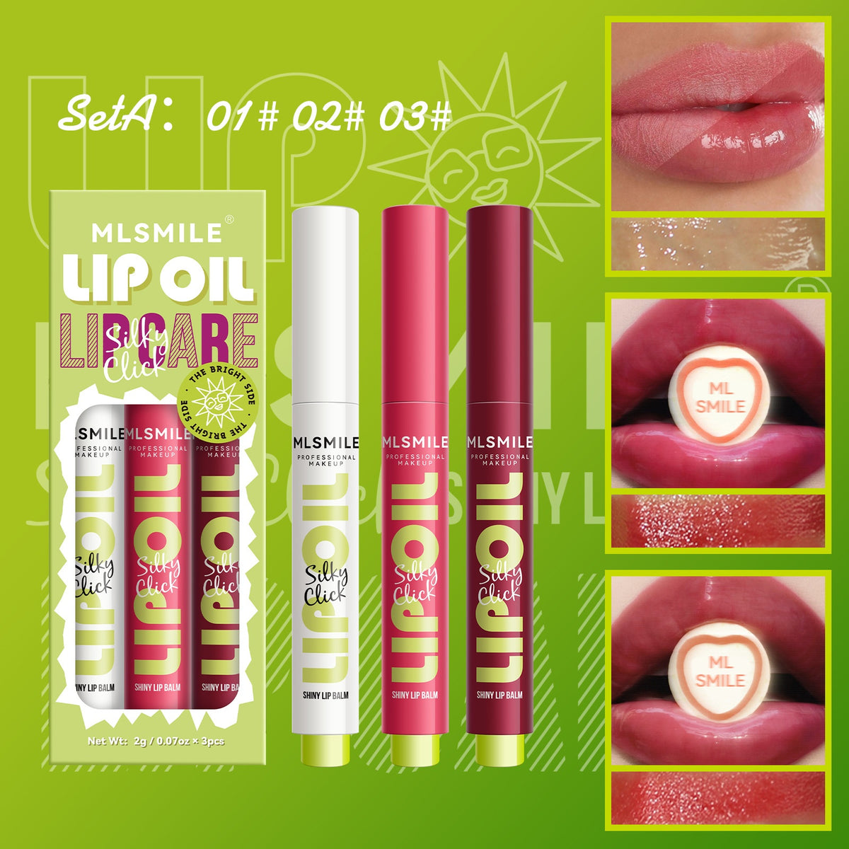 Nourishing Moisturizing Lipstick 3-Piece (5)