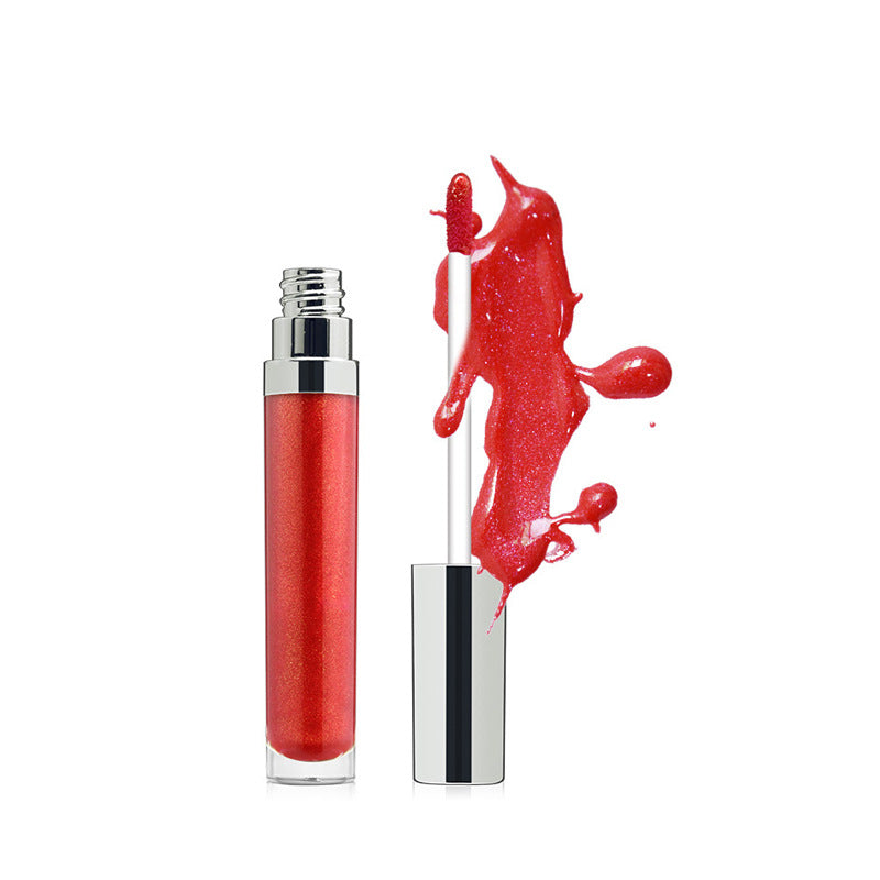 Pearl Lip Gloss Clear Oil Logo-Free Round Gloss