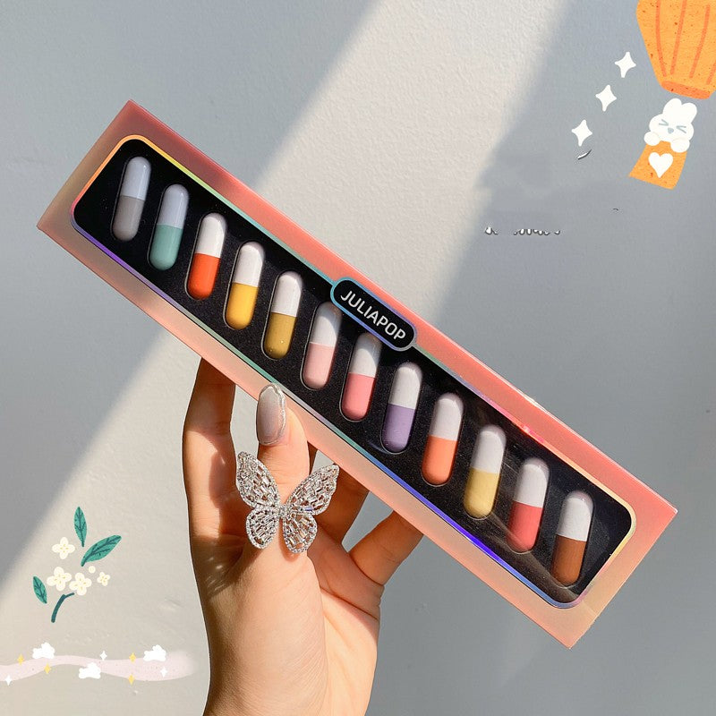 Mini Capsule Lipstick Sample Pill Set (4)
