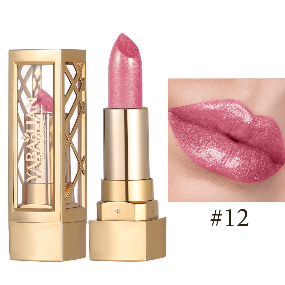 Makeup Shiny Velvet Pearlescent Lipstick (14)