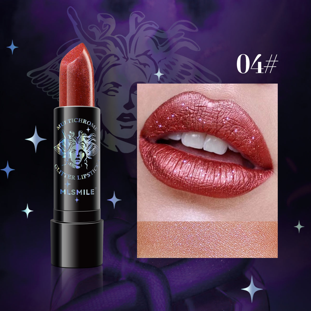 Pearl Sparkly Christmas Lipstick (7)