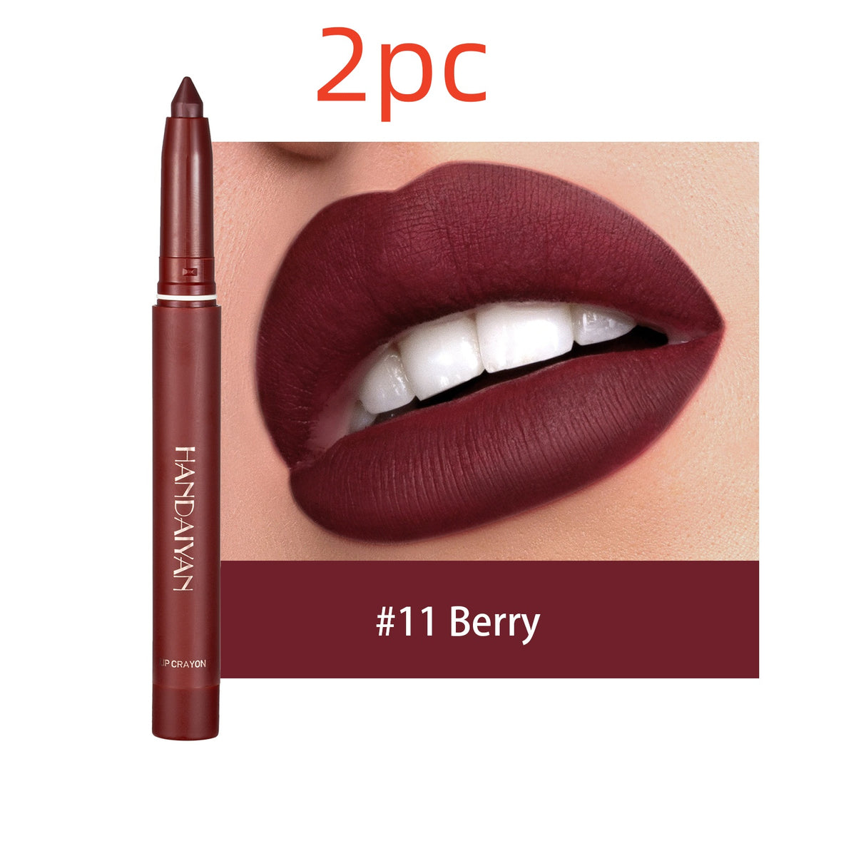 Not Easy to Fade Matte Lipstick Pen (8)