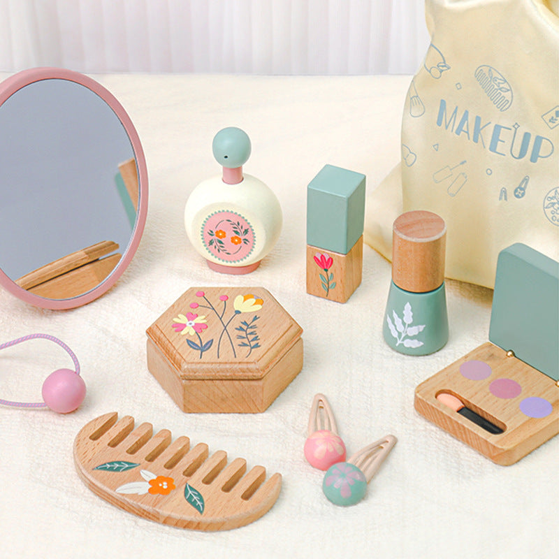 Girls Playhouse Makeup Bag Simulation Toy Set (2)
