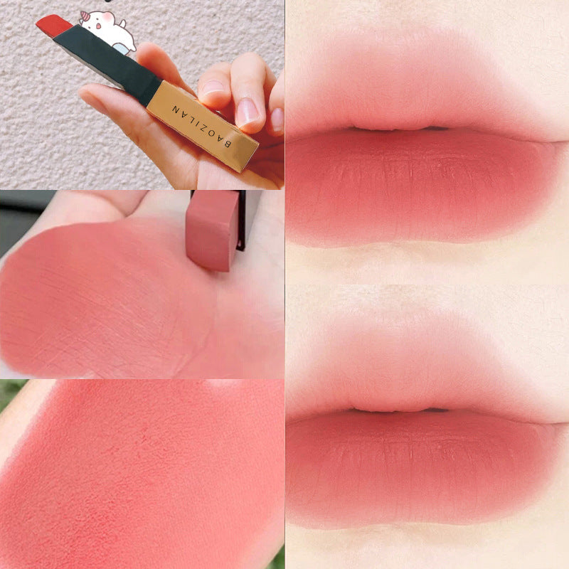 Small Gold Strip Lipstick Moisturizing Makeup Cosmetics (1)
