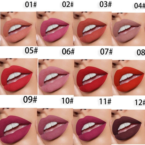 Bullet Matte Lipstick Set Big Red Plum (1)