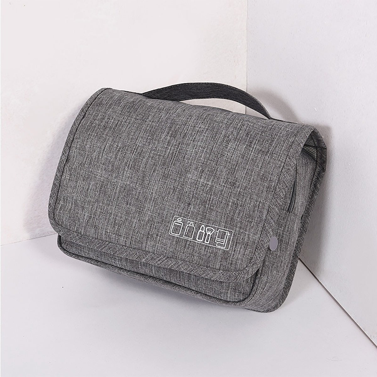 Travel Hanging Toiletry Bag Travel Kit Shaving Bag Waterproof Large Makeup Bag Wash Bag Organizer Cosmetic Case Puffy Bag Organizer Carry-On Travel Accessories (13)