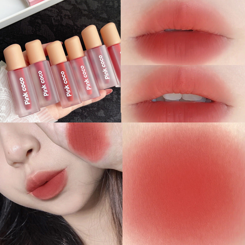 Student Lipstick Matte Lip Mud Gloss (8)