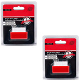 Red 2pcs