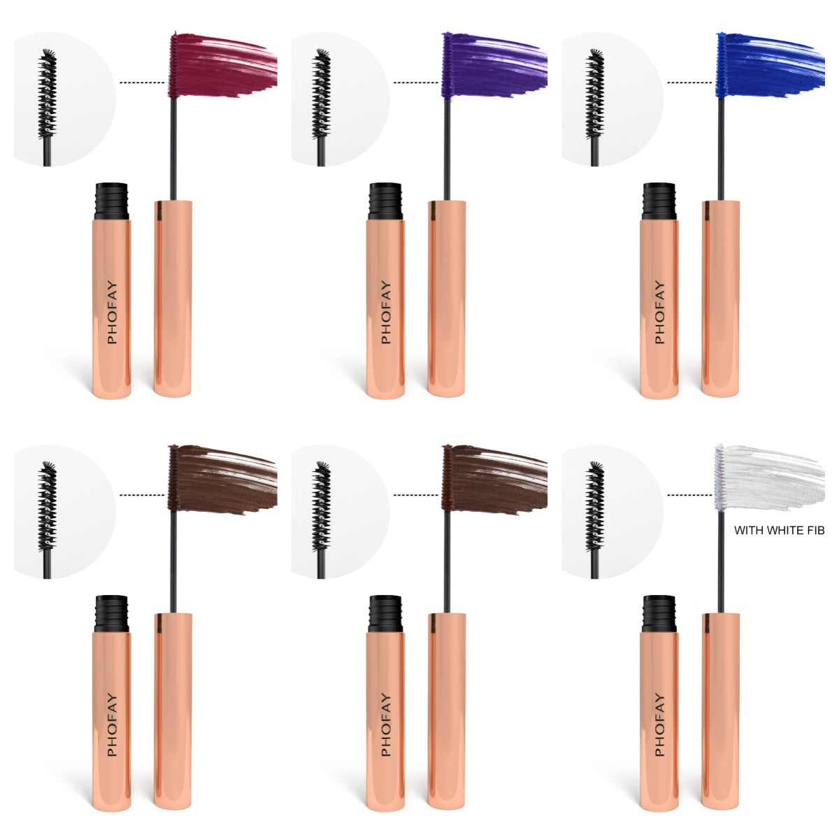 Phofay Colorful Mascara (13)