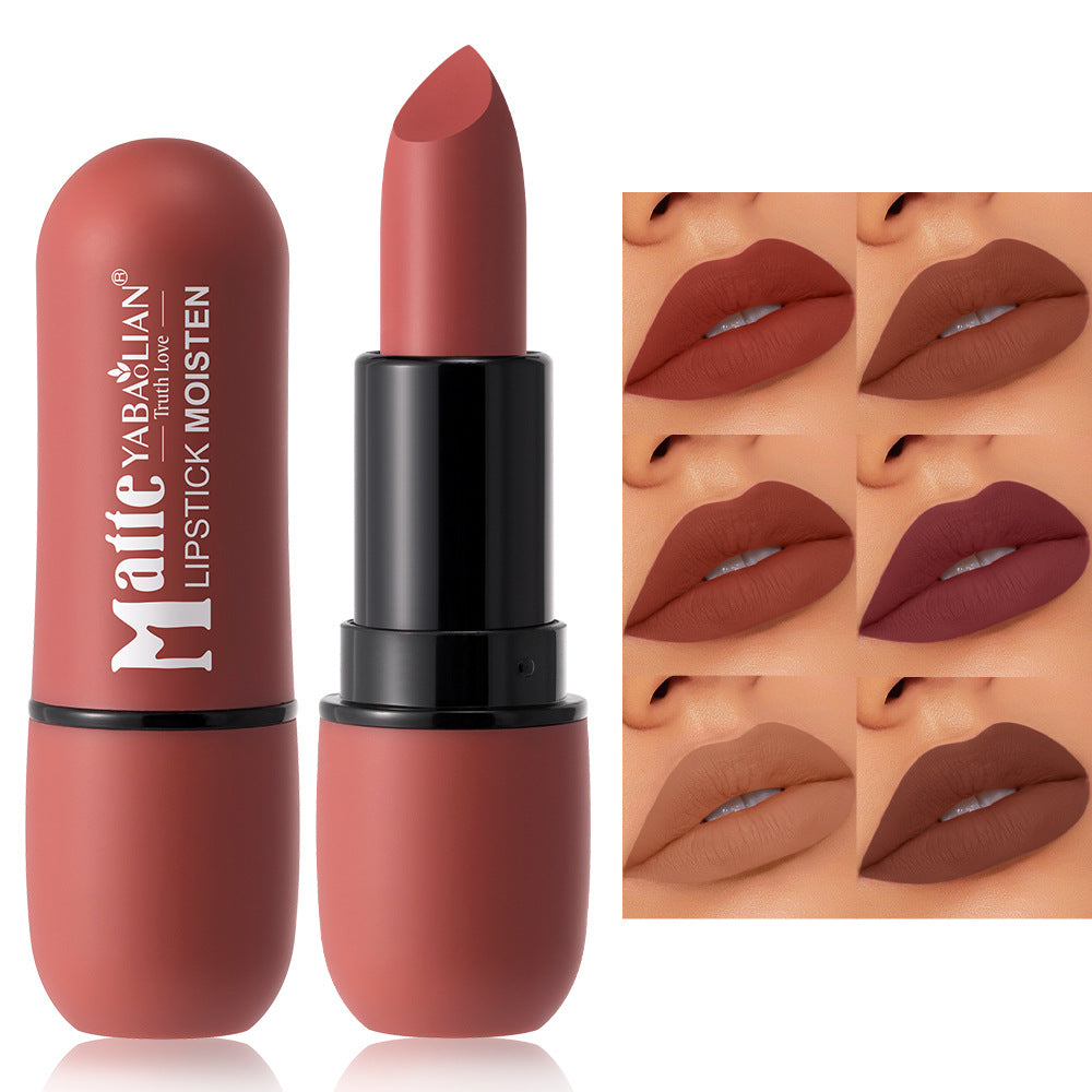 Matte Lipstick Matte Cup Waterproof Lip Grease (6)