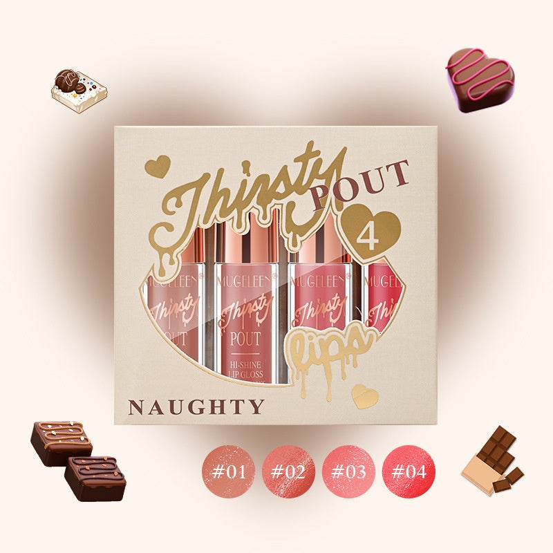 Lip Gloss and Lipstick Set