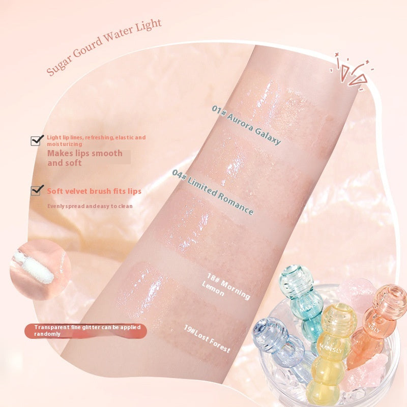 Water Light Lip Gloss Natural Moisturizing Gloss (4)