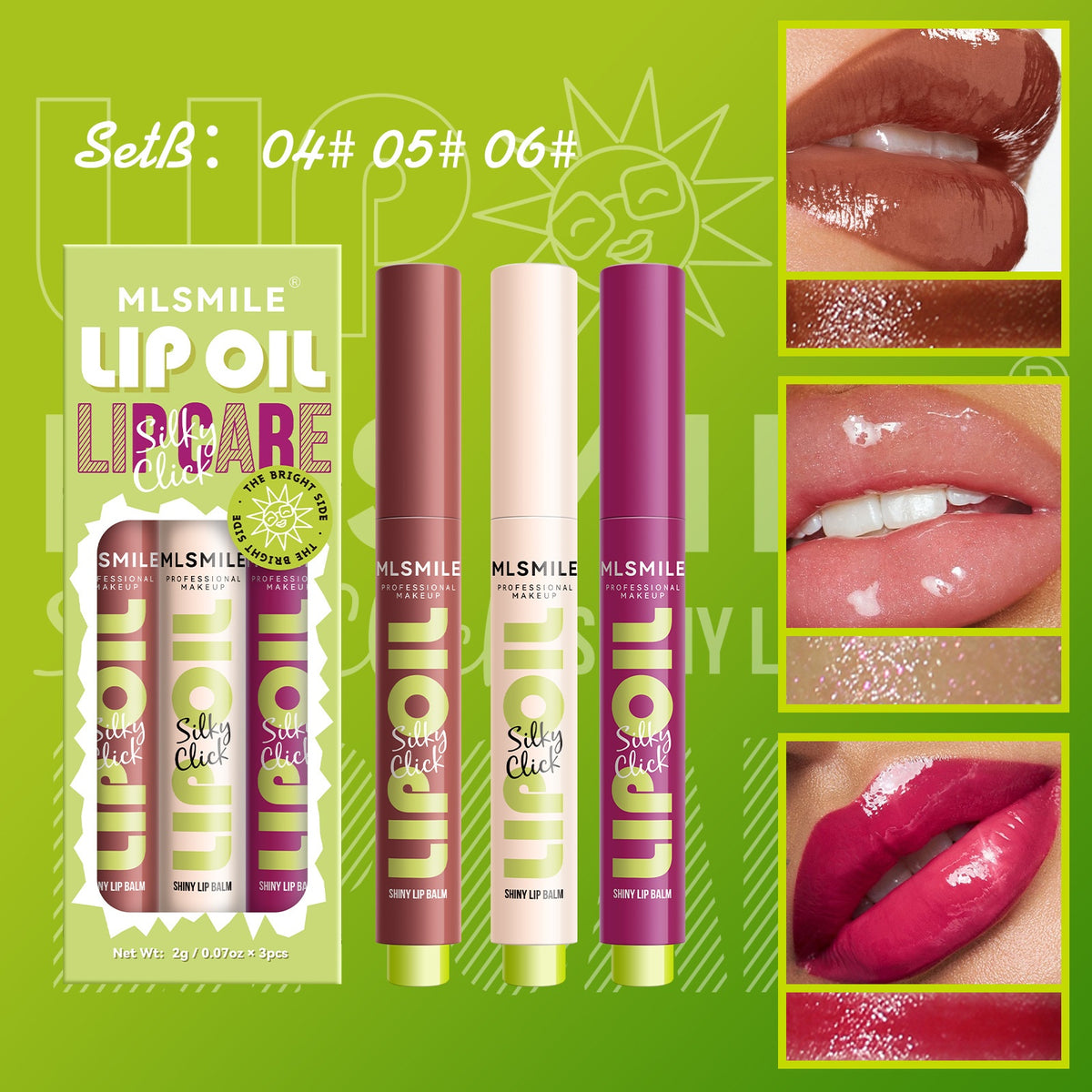 Nourishing Moisturizing Lipstick 3-Piece (6)