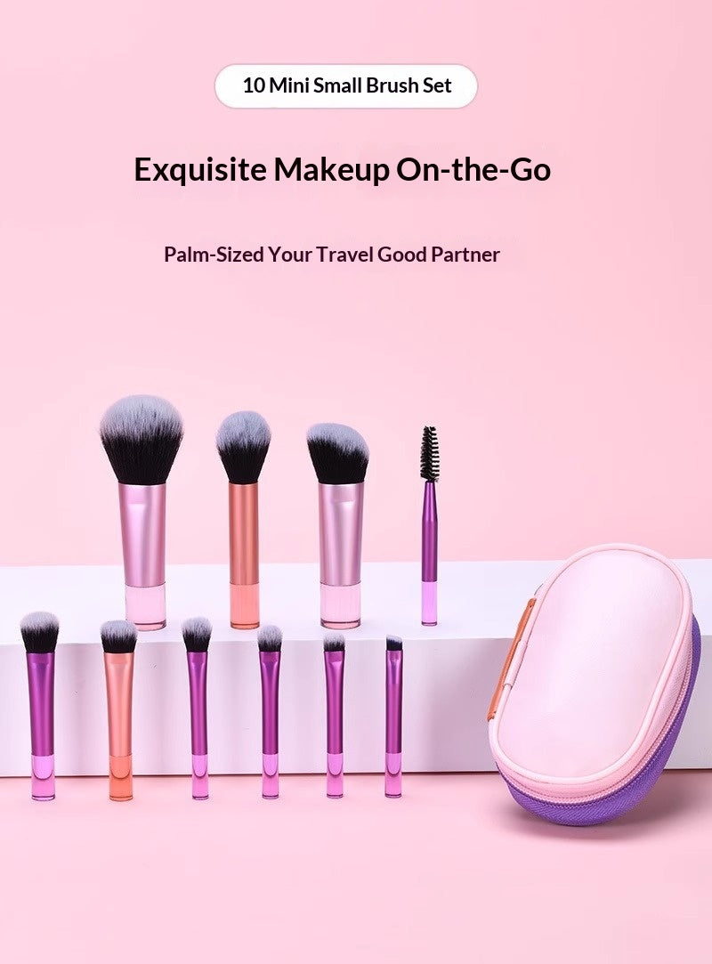 Makeup Brush Set Blush Foundation Brush Eye Set (4)