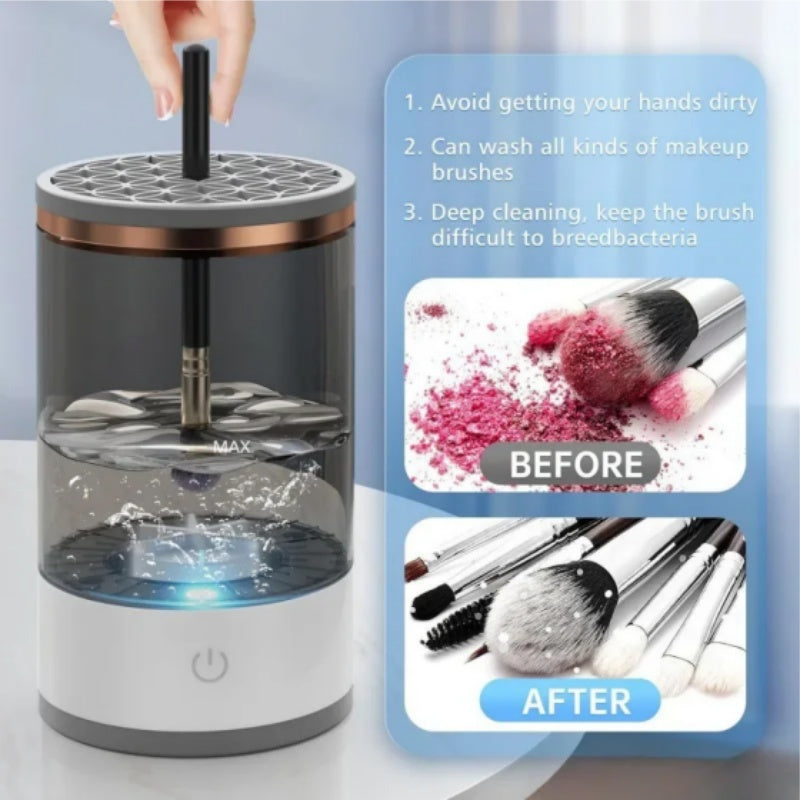 Makeup Brush Cleaner Automatic Rotating Brush Cleaner USB Portable Electric Cosmetic Rotary Washing Machine (7)