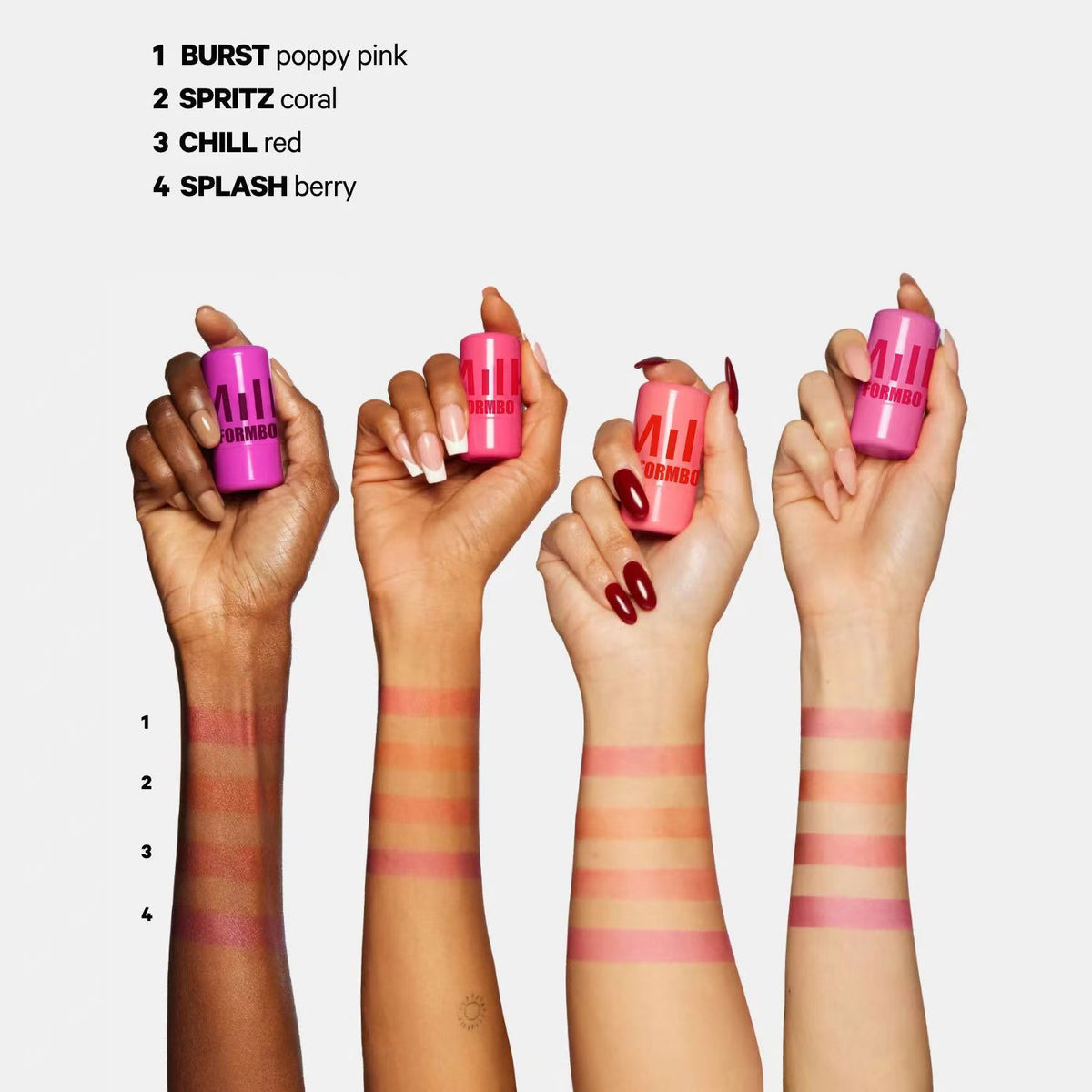 Blush Jelly Lipstick Cream Blush Shimmer Blush Stick (11)