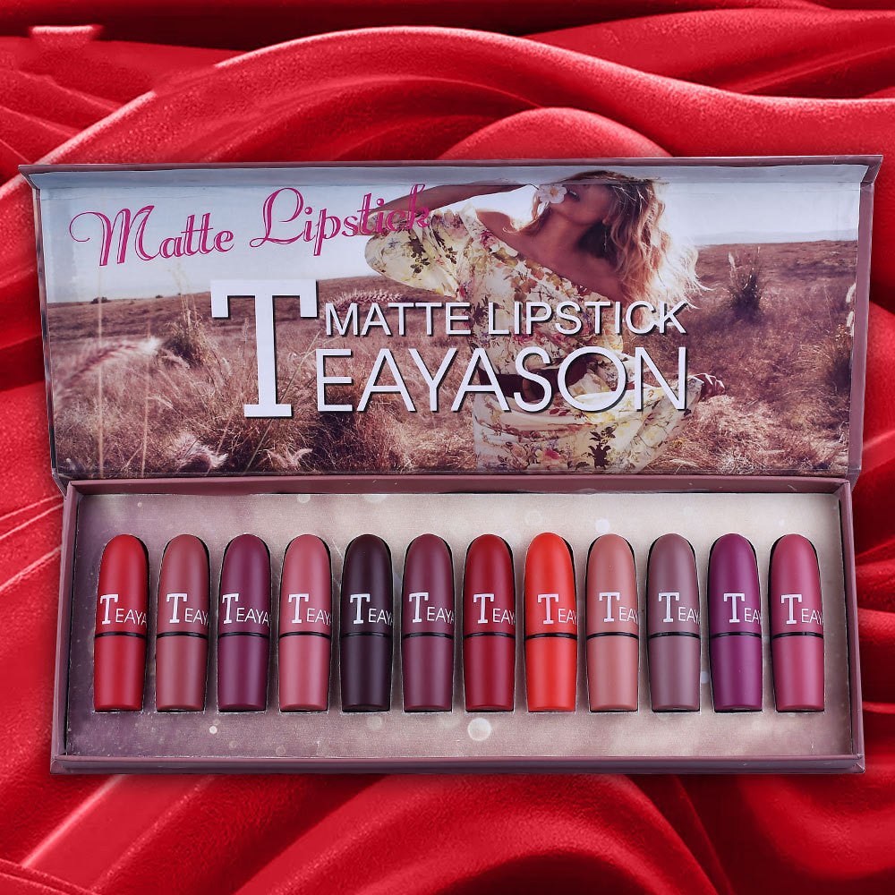 Bullet Matte Lipstick Set Big Red Plum (3)