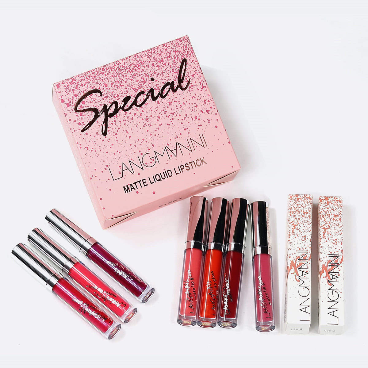 Lipstick 18 Count Lip Gloss Set Matte Velvet Gloss (2)