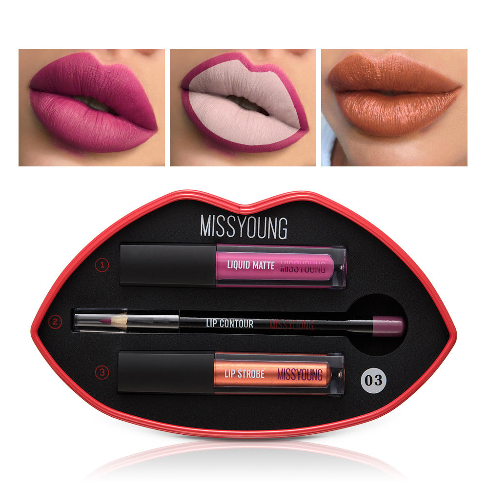 Lipstick Matte Pearl Gloss Lipstick Pen (7)
