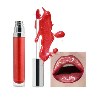 Pearl Lip Gloss Clear Oil Logo-Free Round Gloss