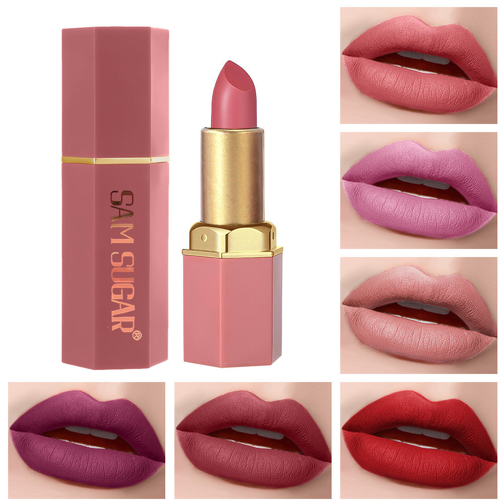 6-Piece Lipstick Pearl Velvet Lipstick Set (3)