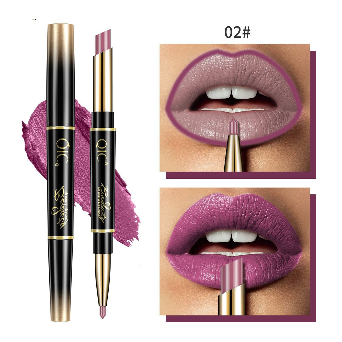 Double-Headed Lipstick Lip Liner (7)