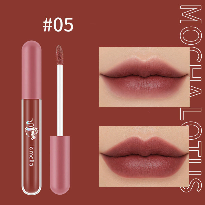 Matte Moisturising Nourishing Lipstick Lip Glaze (2)