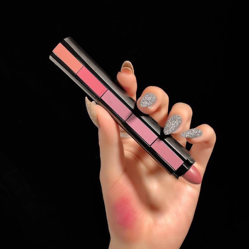Matte 5-Color Lipstick Set Velvet Lip Stick Non-Stick Gloss Long Lasting Waterproof Red Lipstick (4)