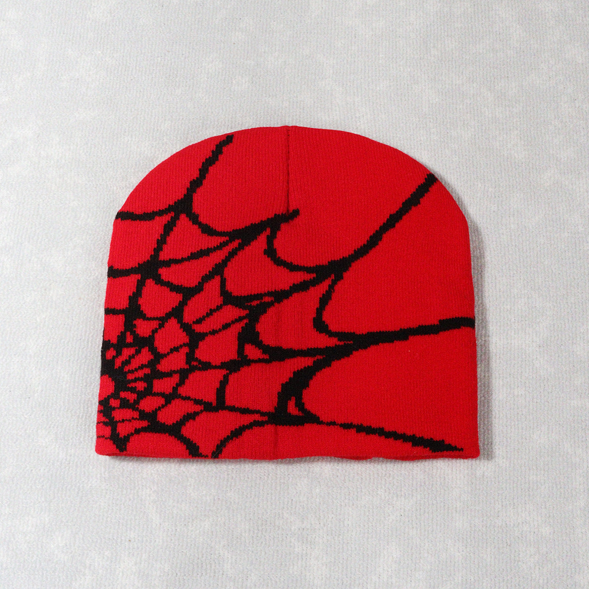 Spider Web Knitted beanie
